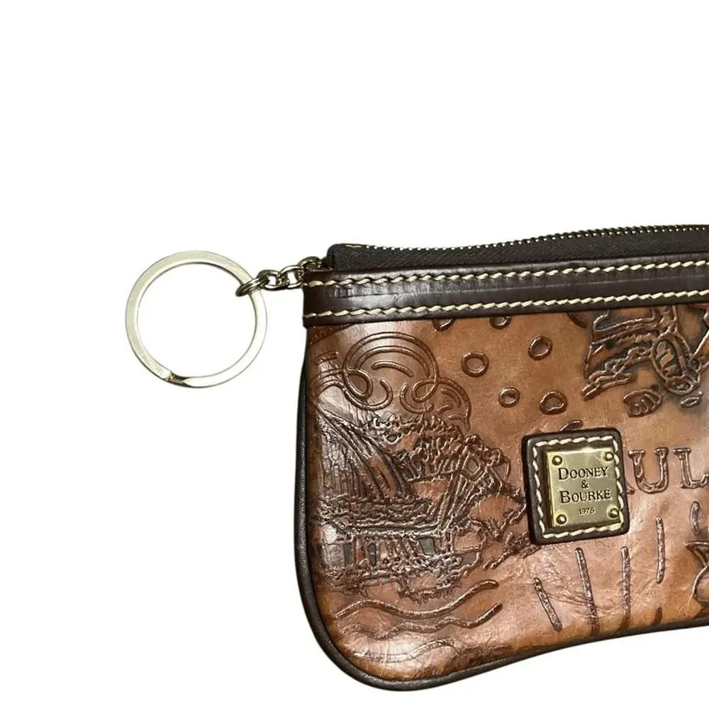 Dooney & Bourke Embossed Disney Aulani Wristlet NEW
